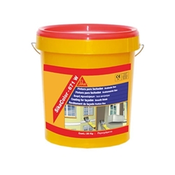 SIKA COLOR 671 W BLANCO bote de 20 kg - Imagen 1